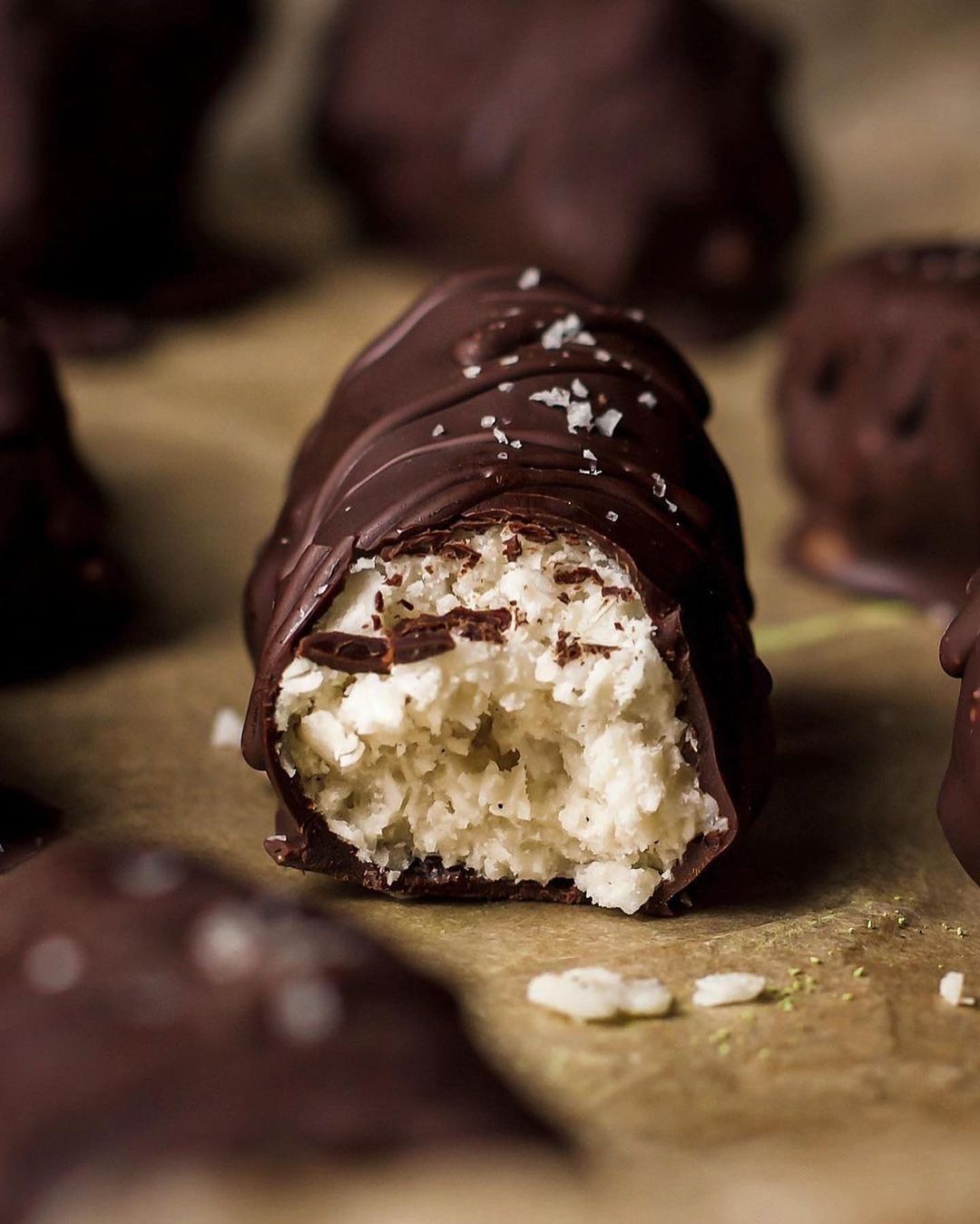 Homemade Vegan Bounty Bars