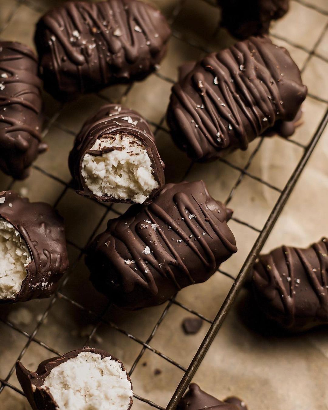Homemade Vegan Bounty Bars