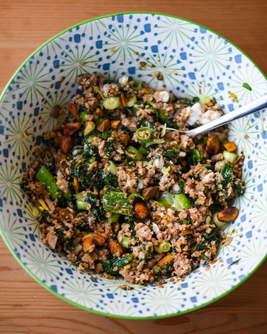 Stuffed Mushrooms with Chipotle Bbq Pistachios