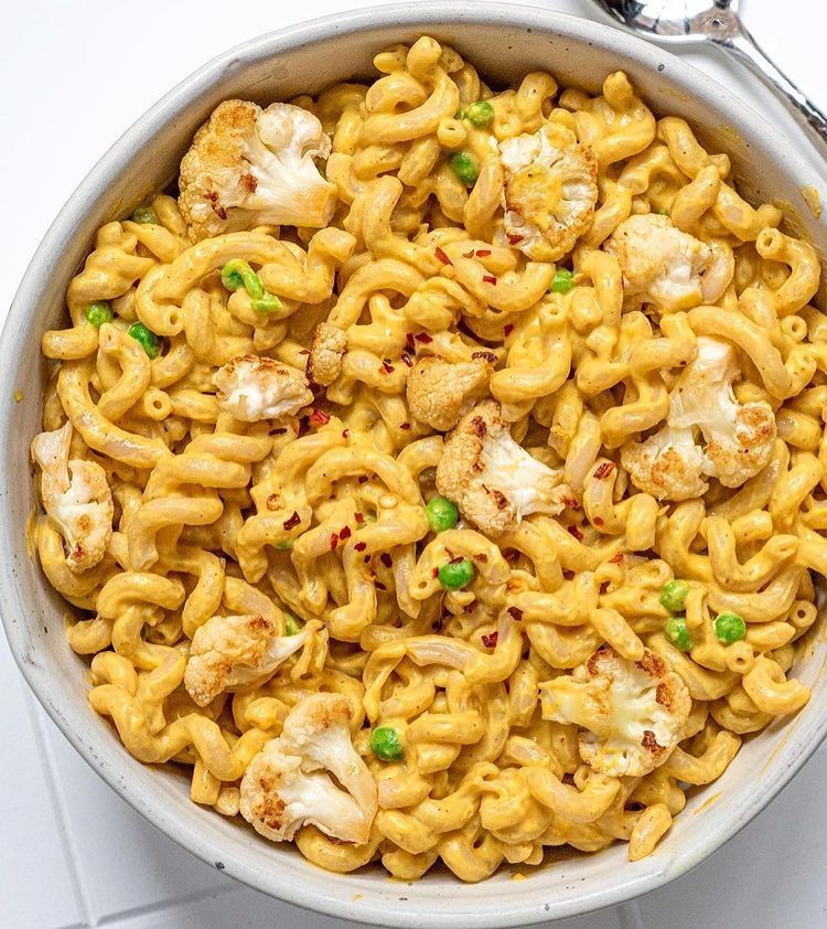 Vegan Cauliflower Mac and Cheese