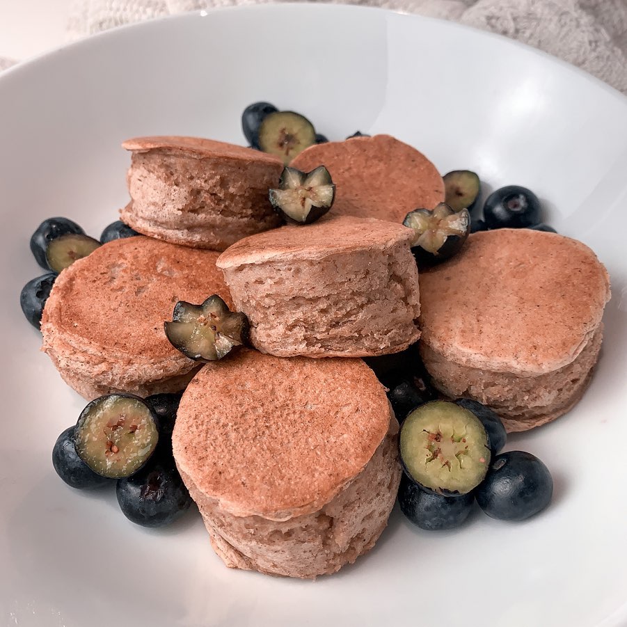 Vegan Japanese-Inspired Soufflé Protein Pancakes
