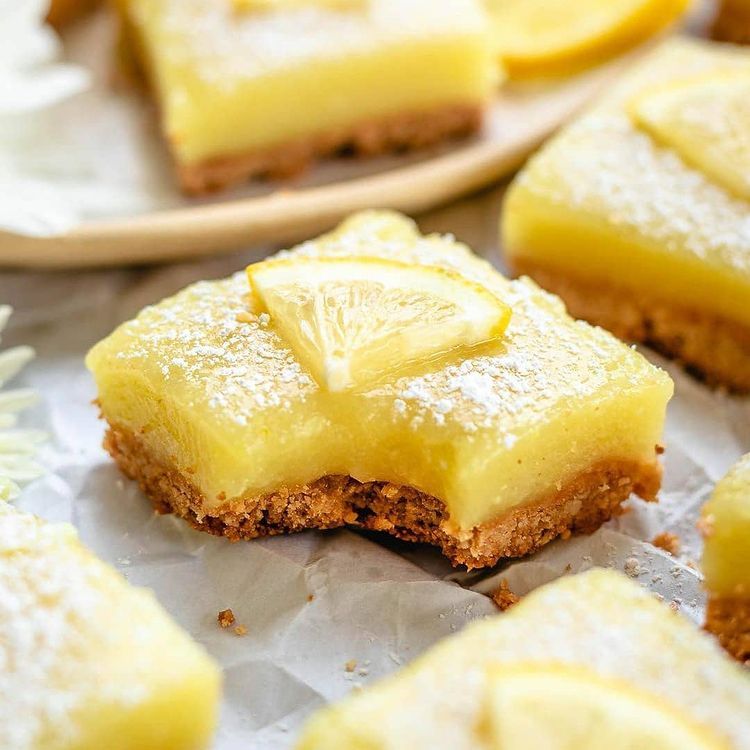 Vegan Gluten-Free Lemon Bars