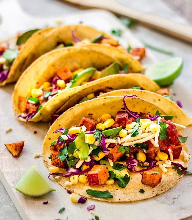 Roasted Sweet Potato Tacos