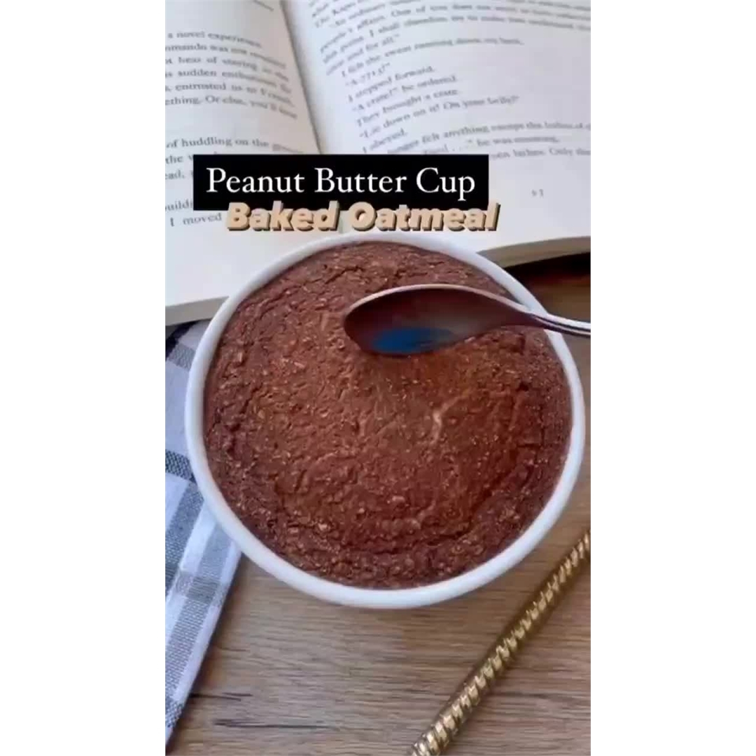 Reese's Lava Baked Oats