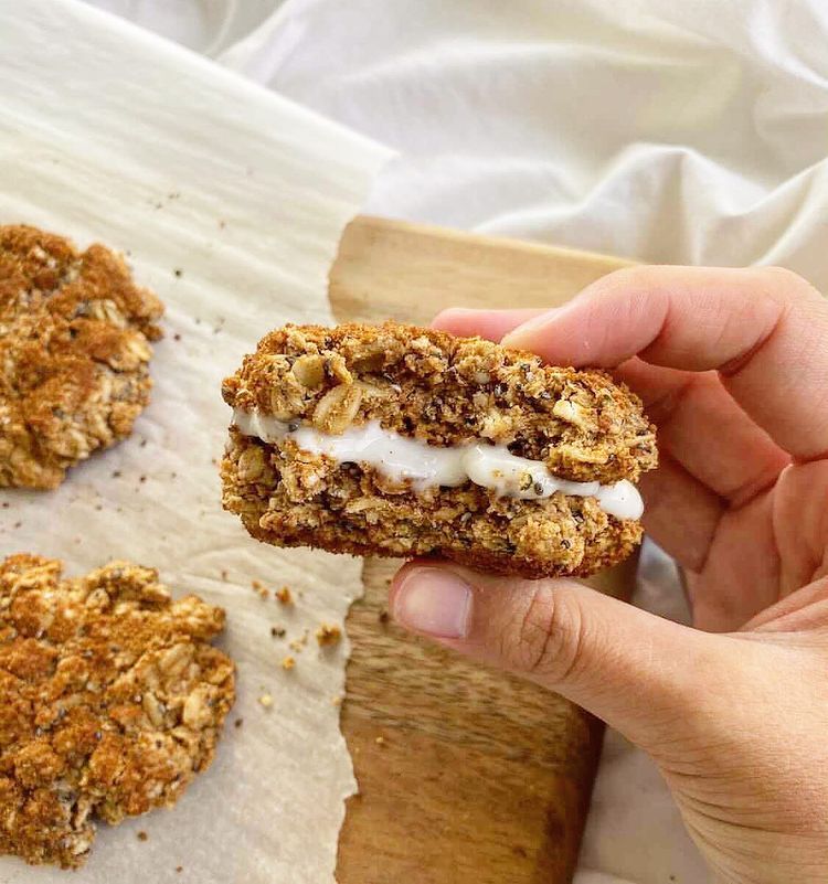 Superfood Snickerdoodle Breakfast Cookies