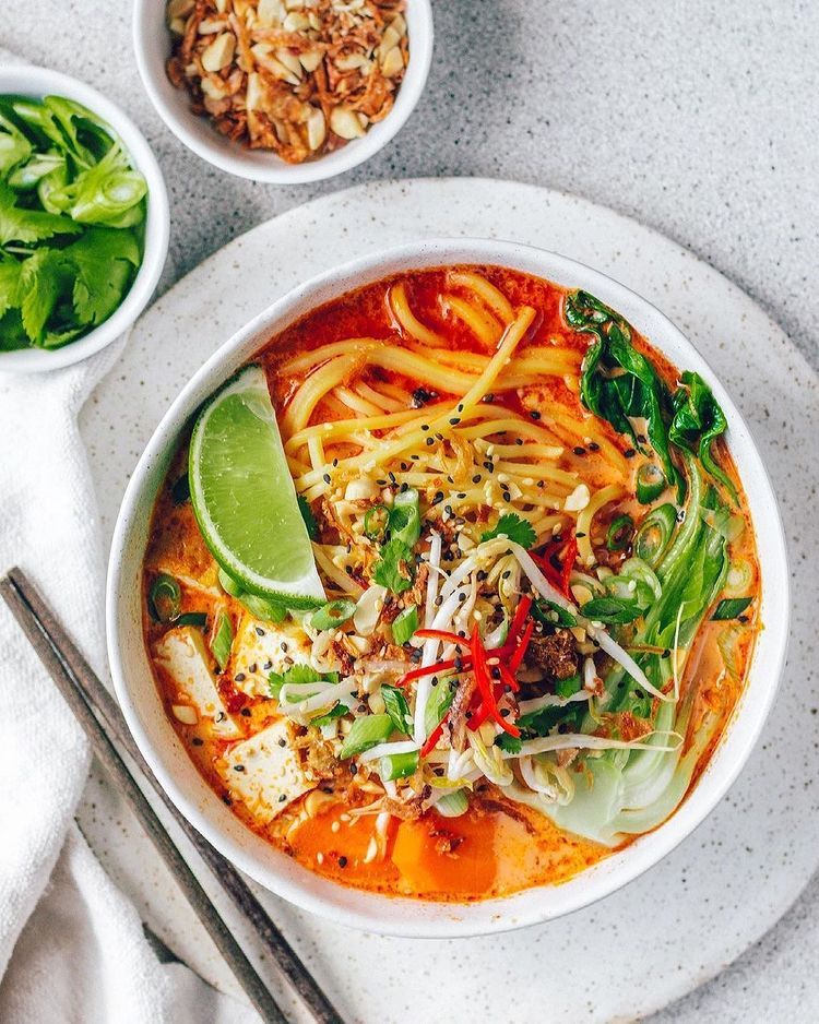 Coconut Curry Noodle Soup