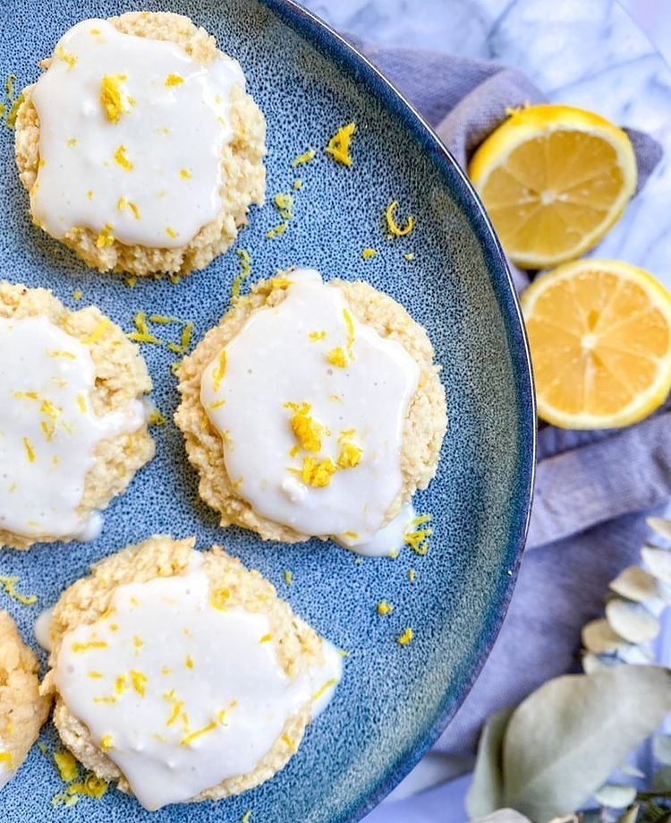 Soft Vegan Lemon Cookies