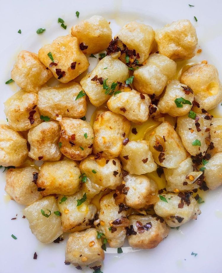 Cauliflower Gnocchi with Chilli Oil