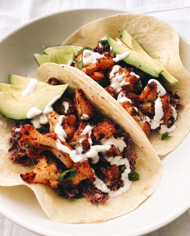 Roasted Cauliflower Tacos