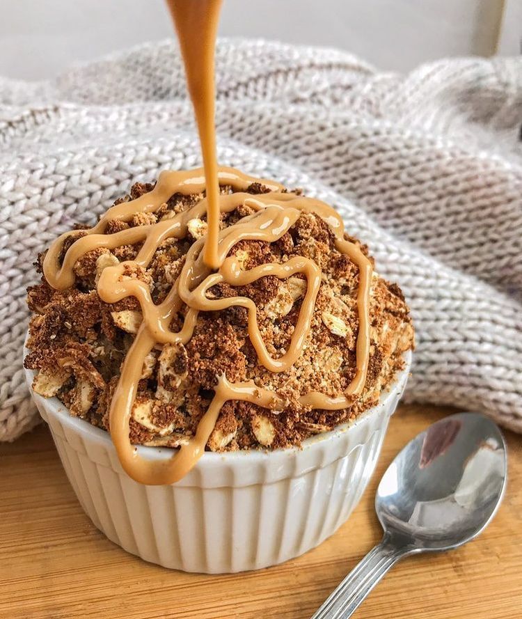 Cinnamon Crumble Baked Oats