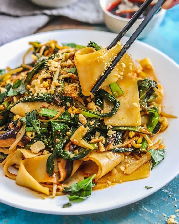 Vegan Pad See Ew Stir-Fry