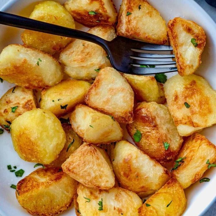 Crispy Roasted Vegan Potatoes