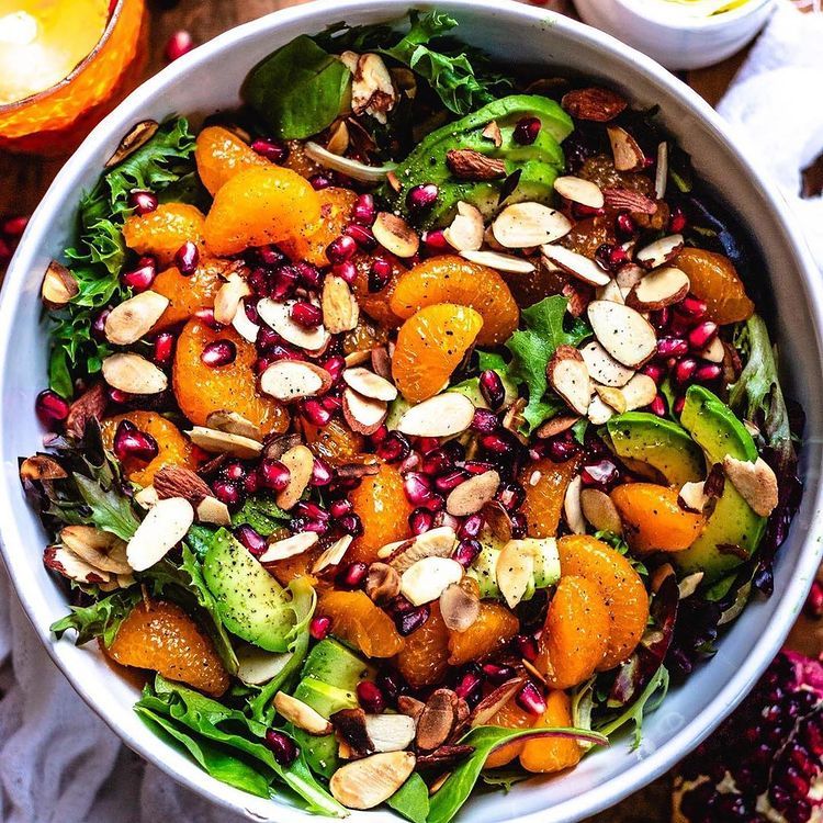 Clementine Salad with Orange Dressing