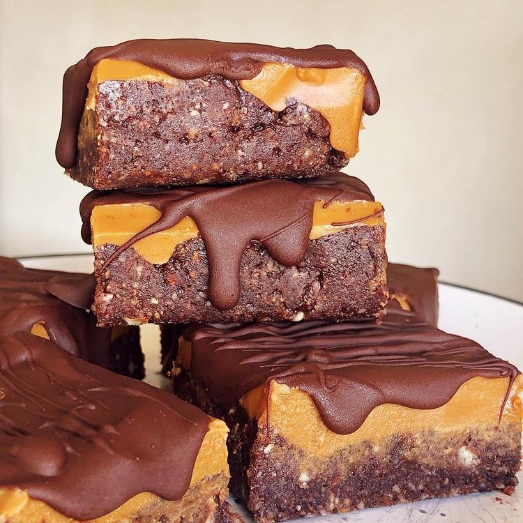 Vegan Chocolate Biscoff Bars