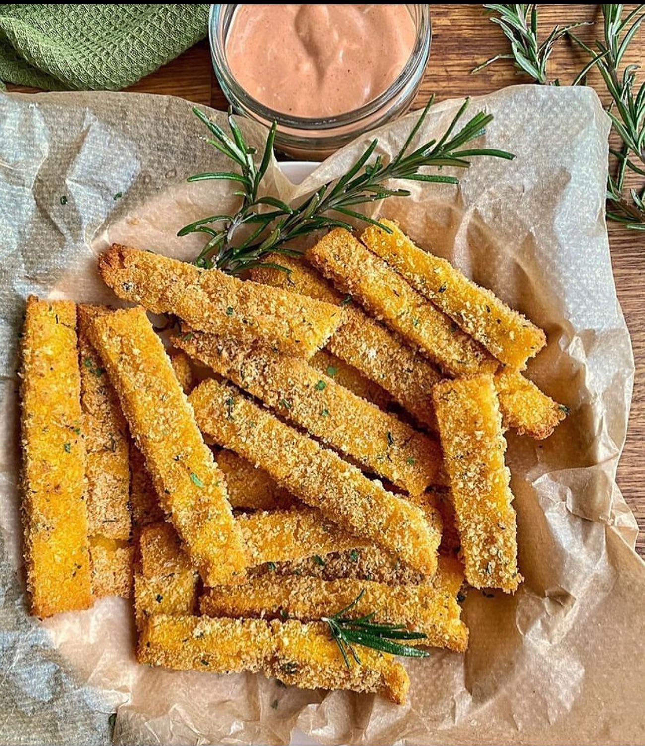 Baked Vegan Polenta Fries