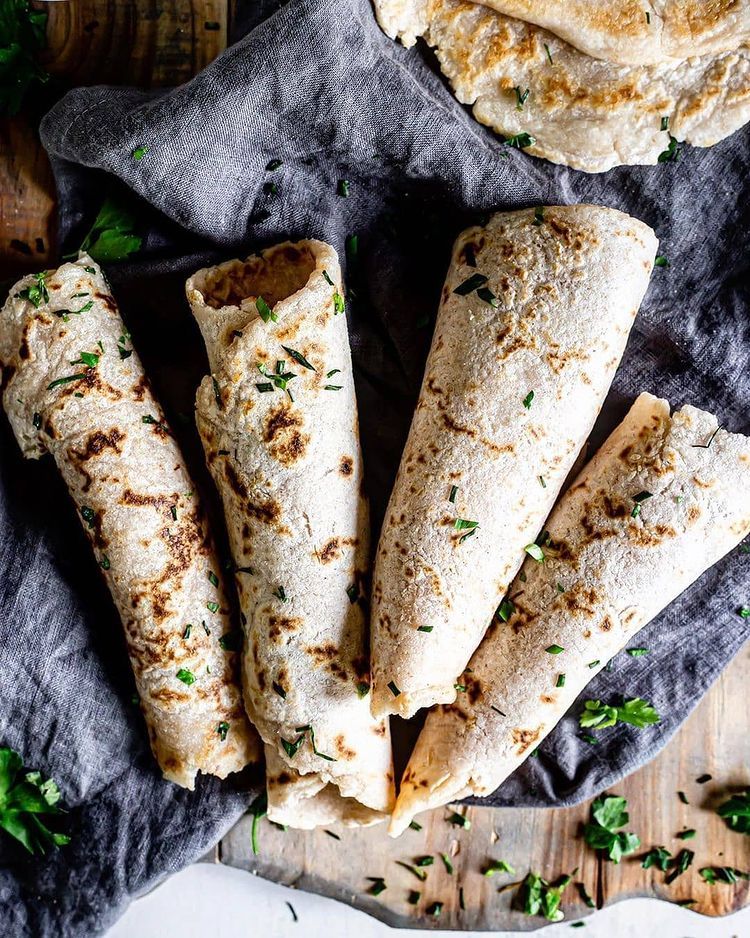 Gluten-Free Vegan Naan Bread