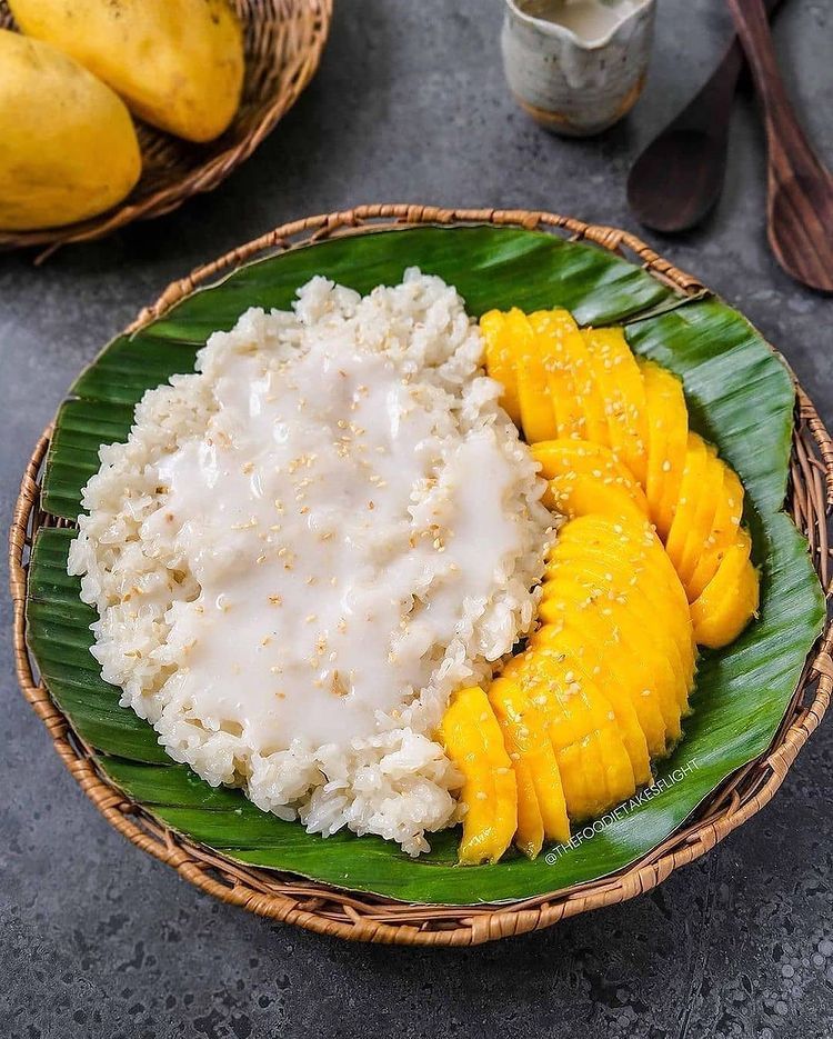 Vegan Mango Sticky Rice Dessert