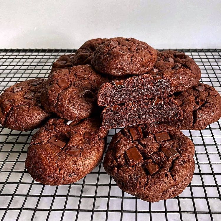 Double Chocolate Fudge Brookies