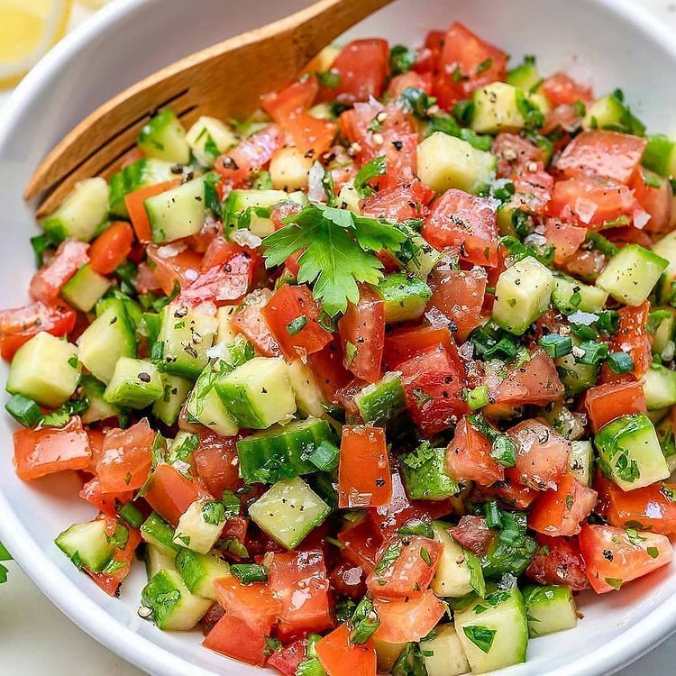 Chopped Persian Cucumber Salad