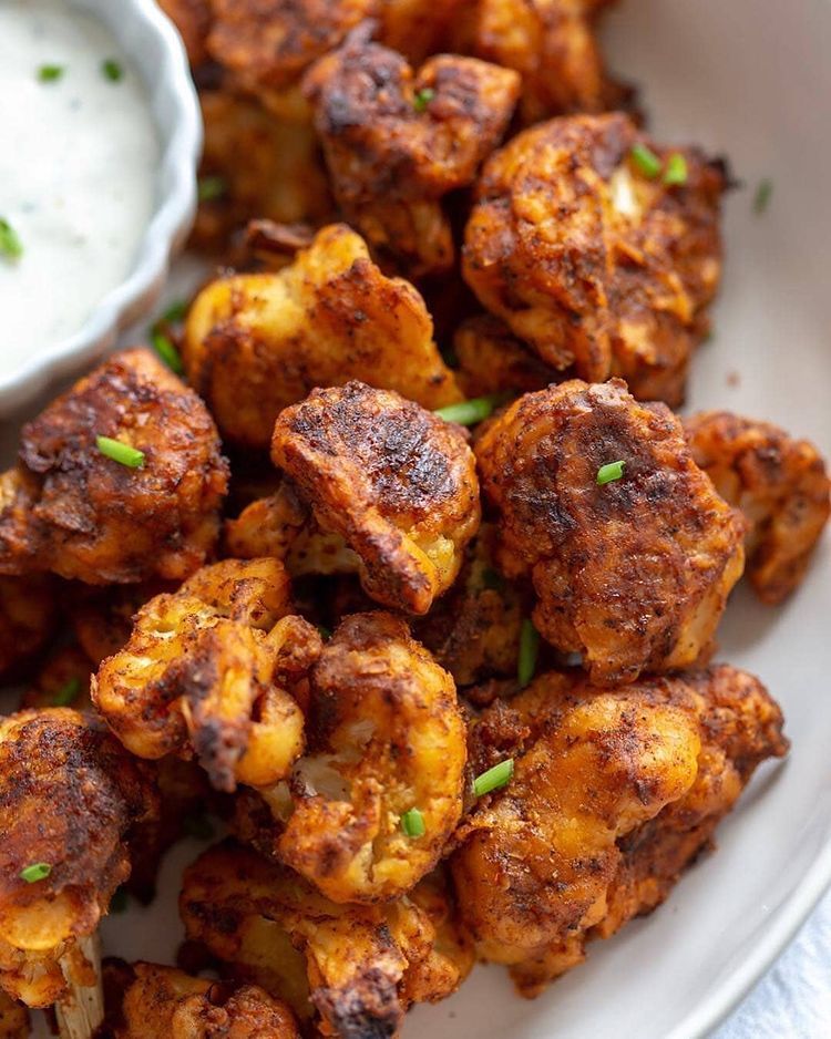 Nashville-Style Hot Cauliflower Bites