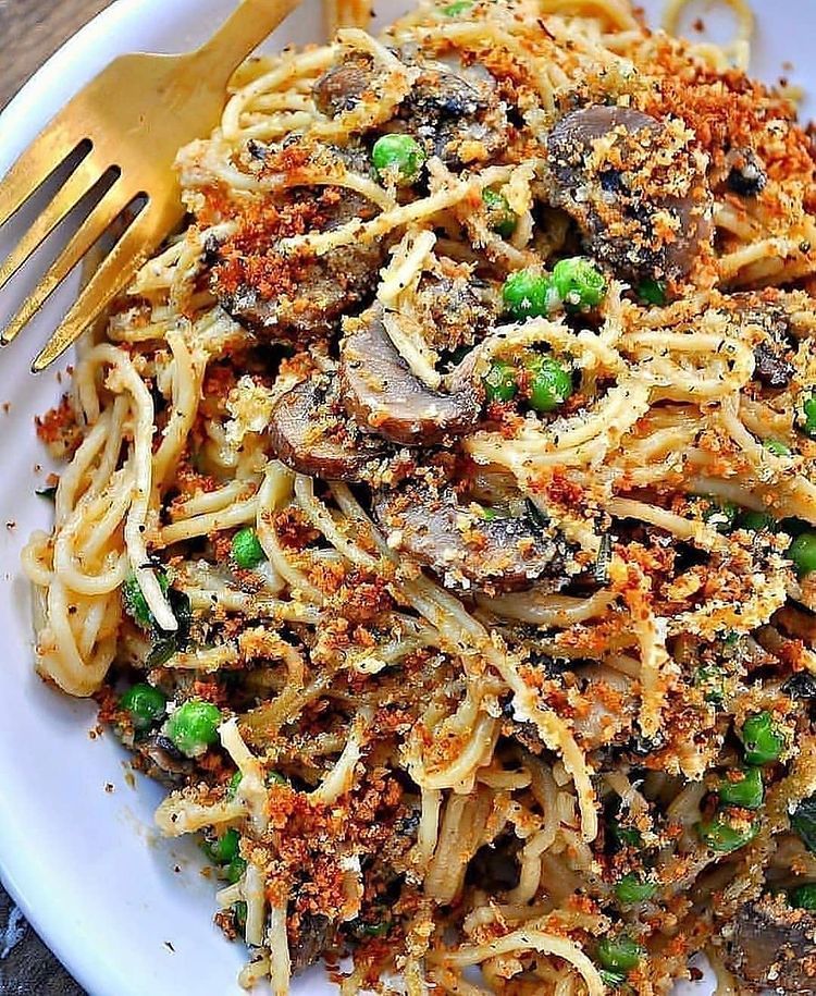 Vegan One-Pot Mushroom Tetrazzini