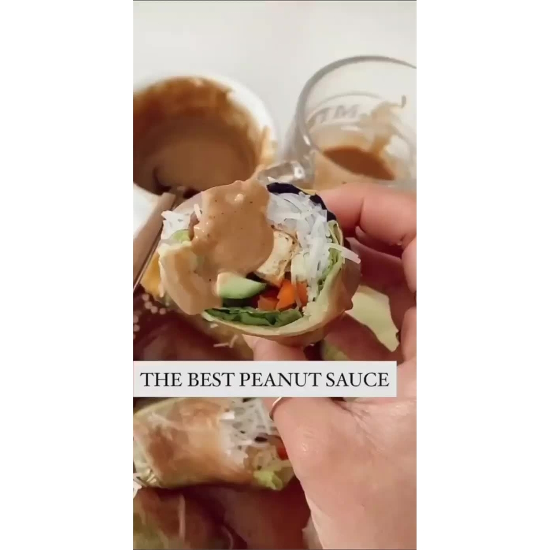 Super Easy Peanut Sauce