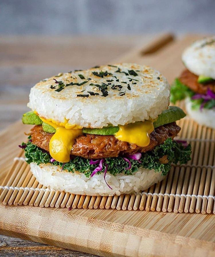 Vegan Sushi-Style Burgers