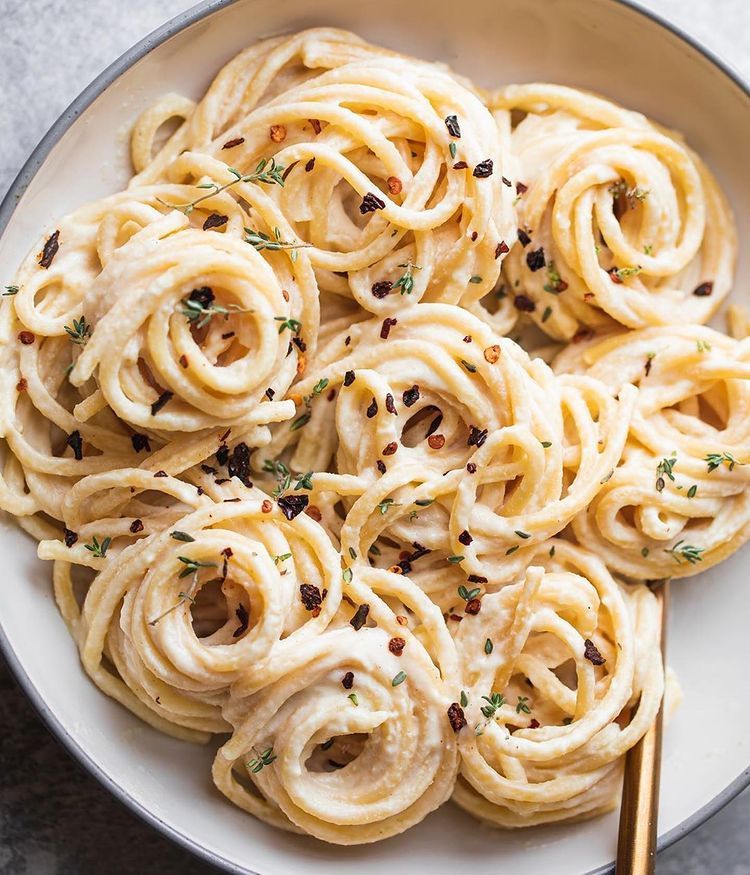 Vegan Coconut Cauliflower Pasta