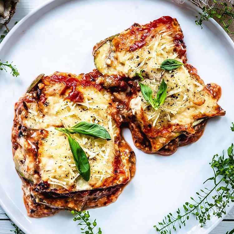 Vegan Zucchini Lasagna Dish