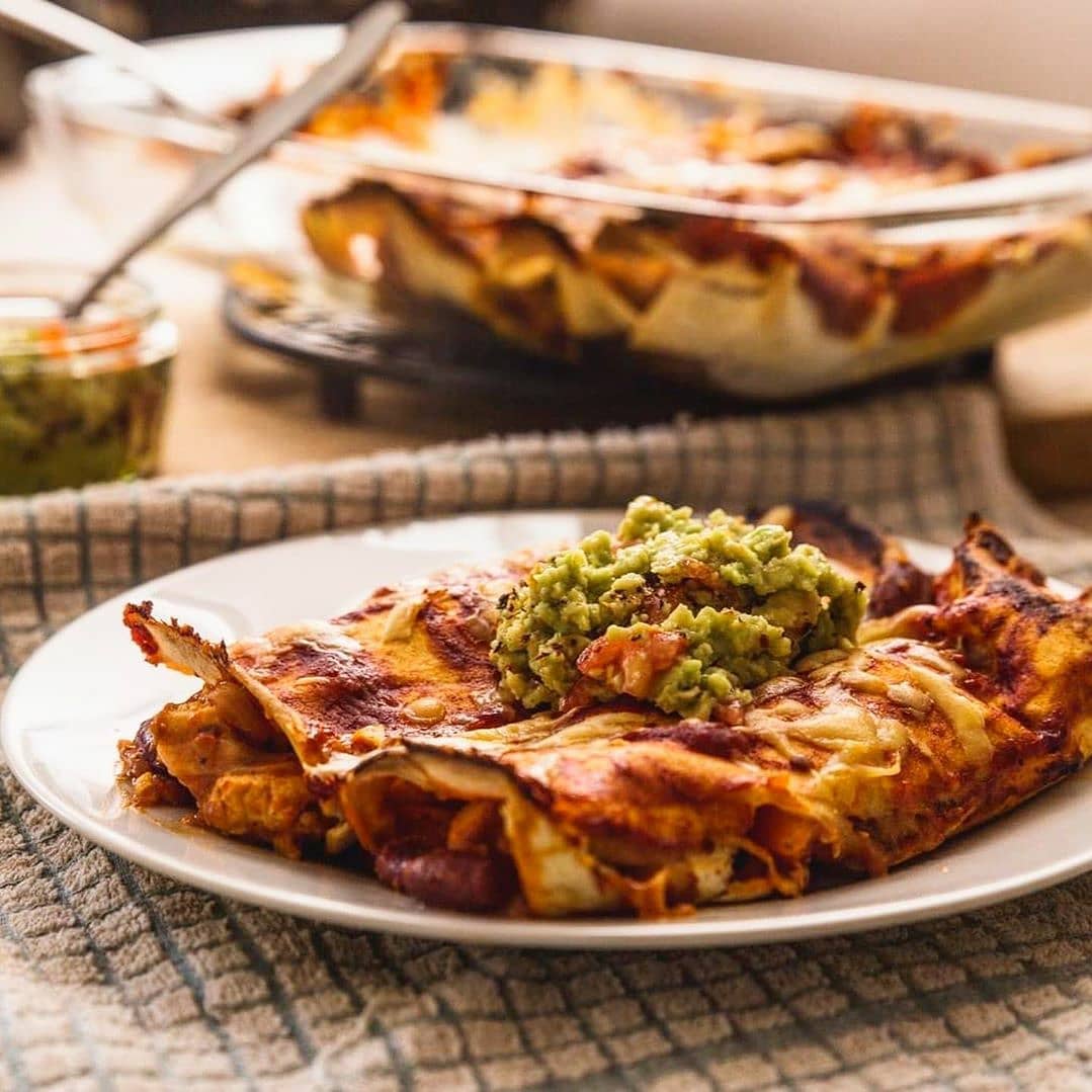 Quick and Easy Vegan Enchiladas