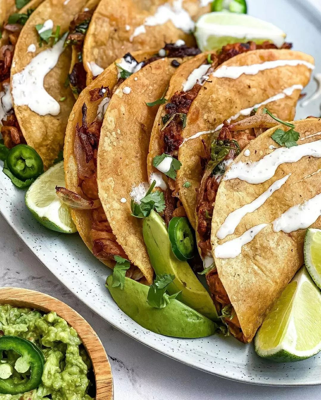 Easy Crispy Jackfruit Tacos