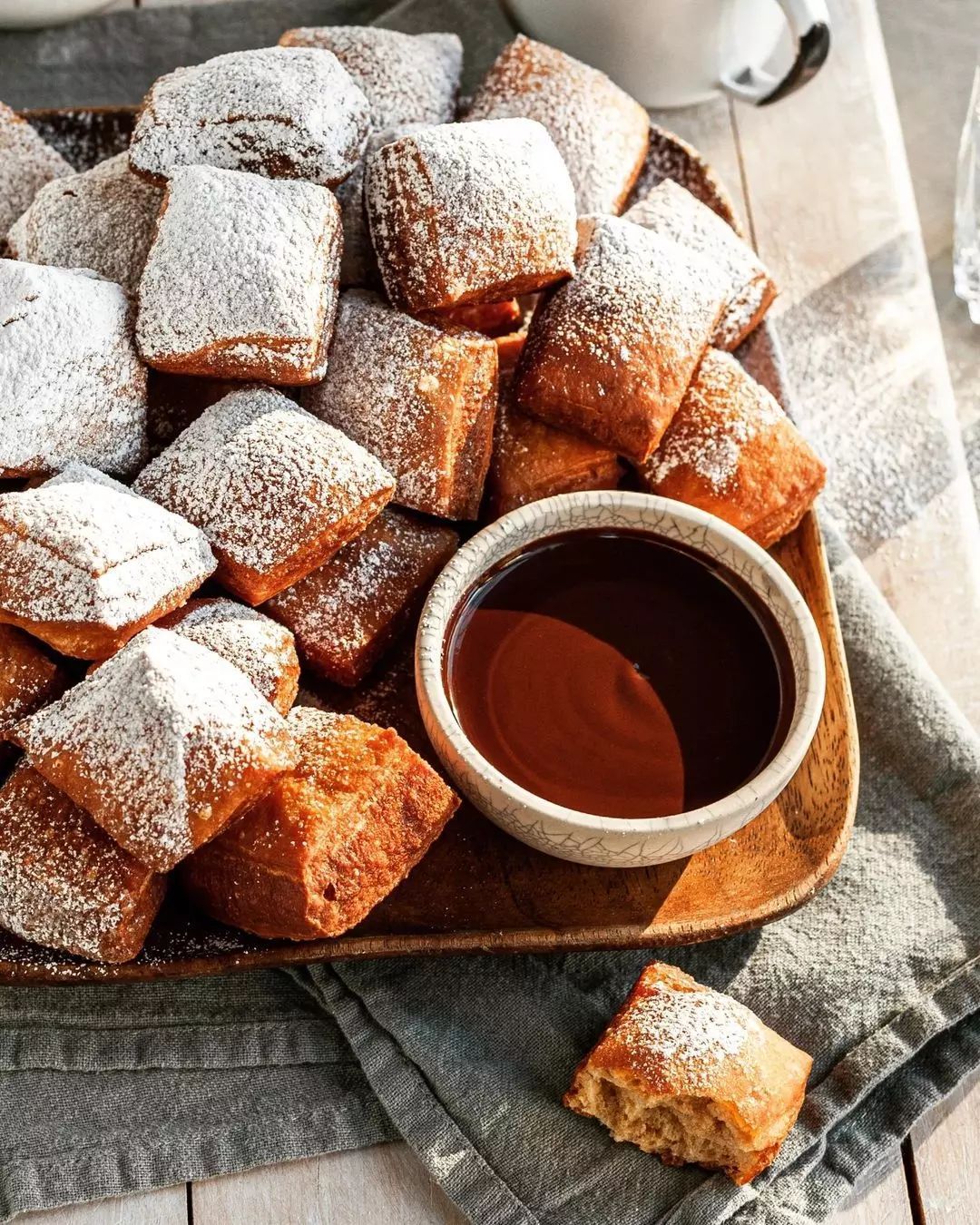 Soft and Pillowy Vegan Beignets