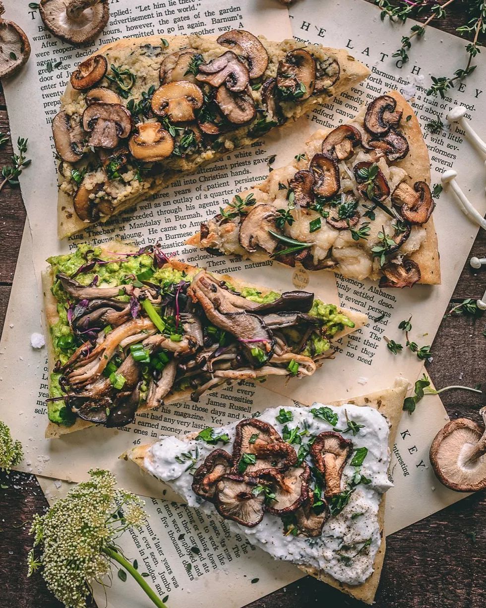 Vegan Mushroom Toast Variations