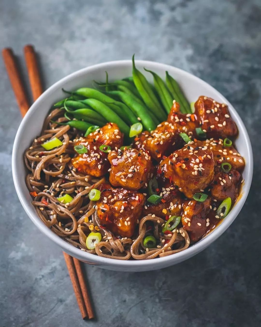 Crispy Vegan Orange Tofu