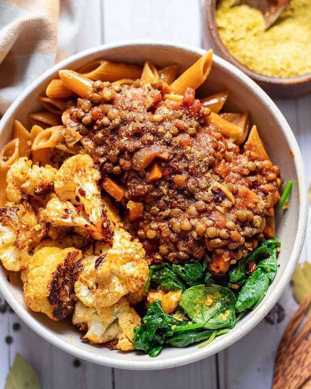 Plant-Based French Lentil Bolognese