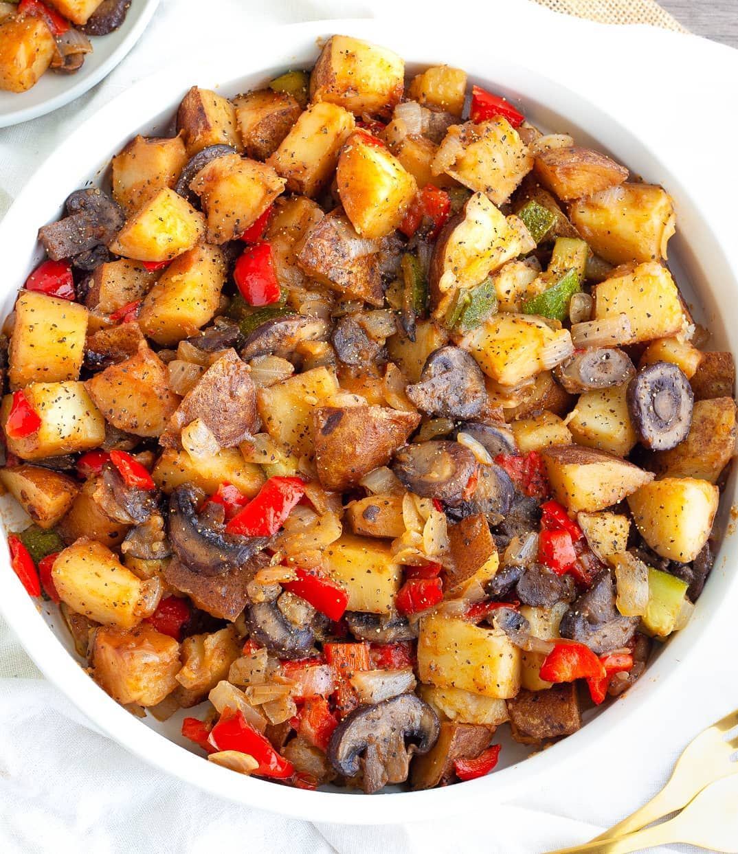 Hearty Vegan Breakfast Hash