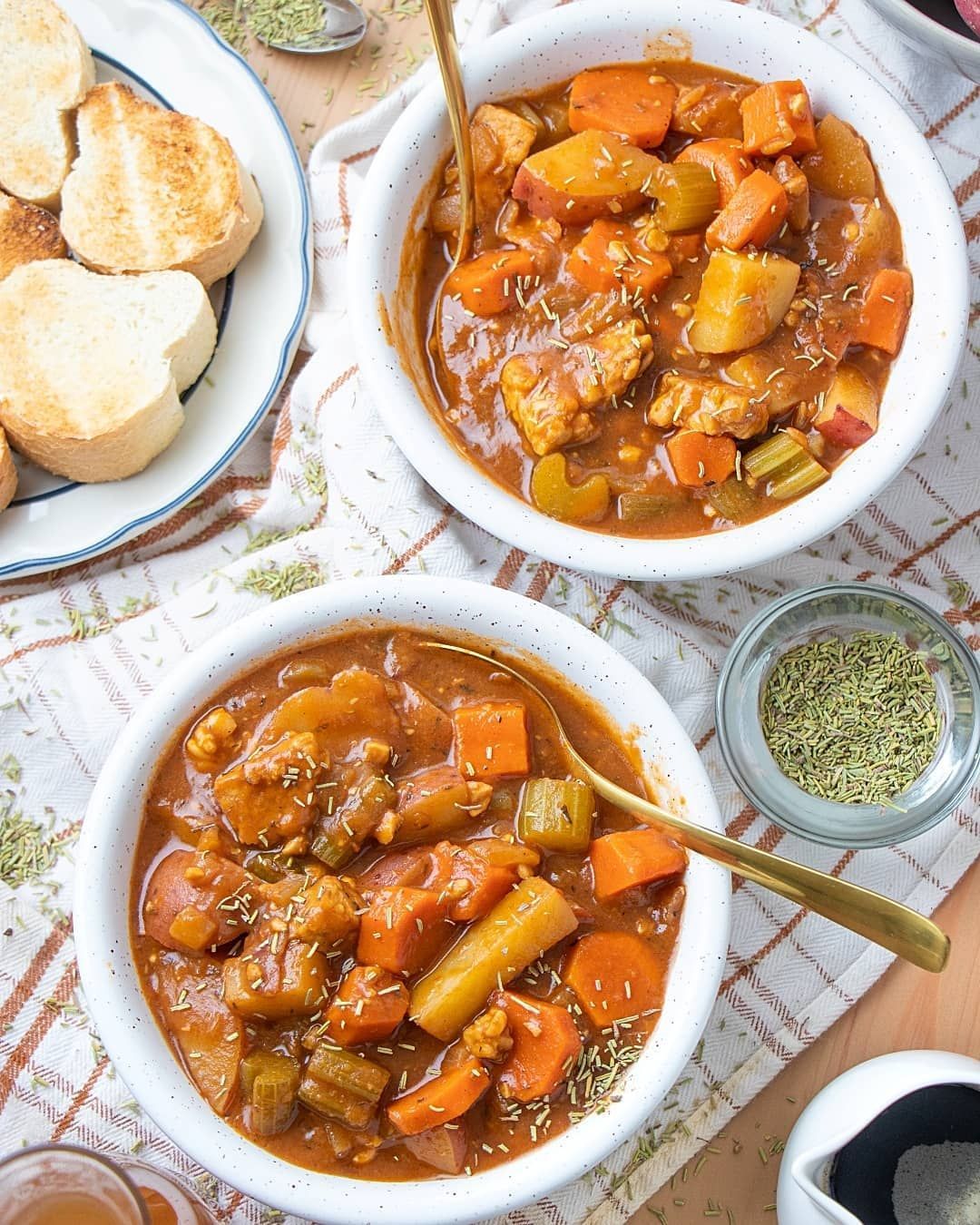 Vegan Savory Beef Stew