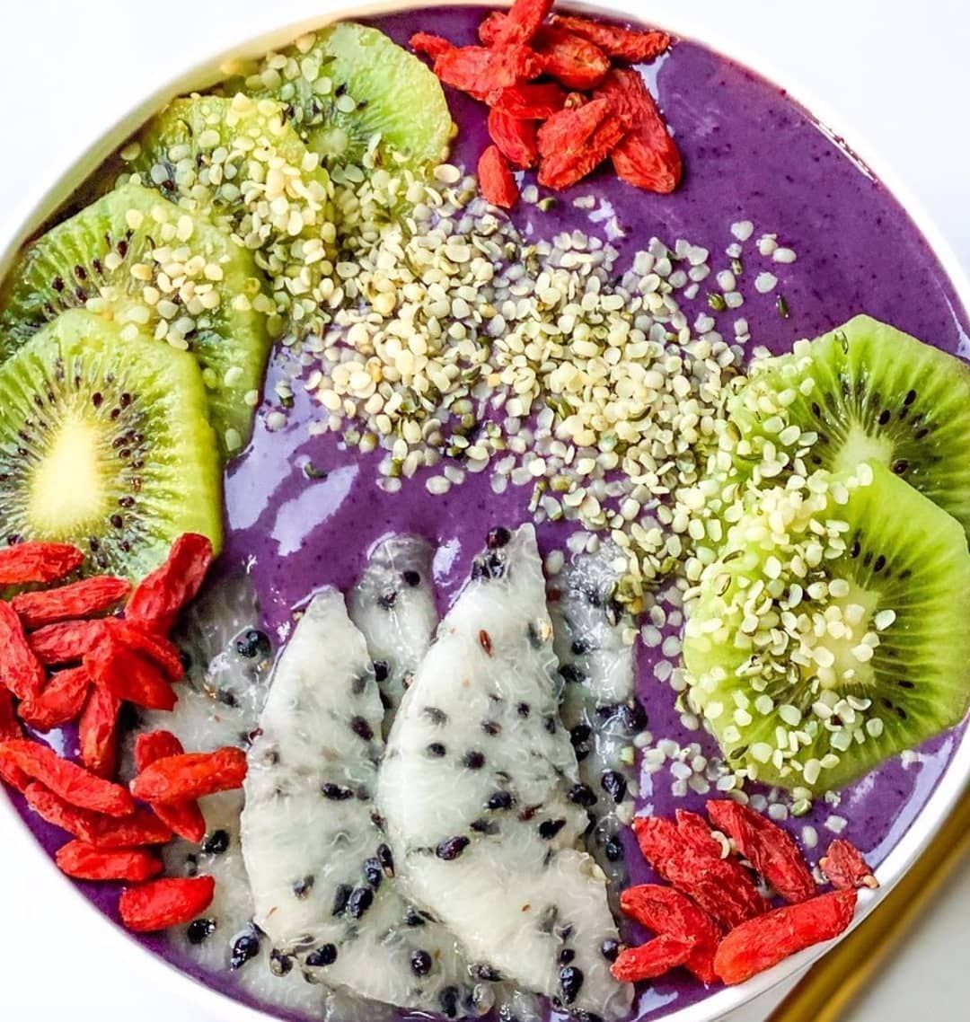 Purple Superfood Smoothie Bowl