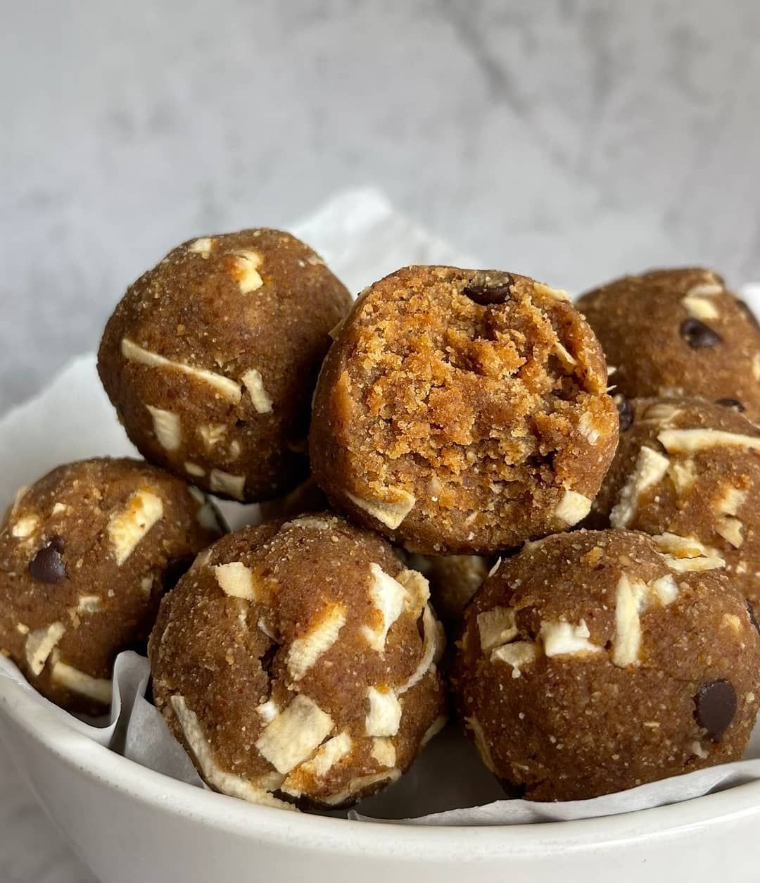Coconut Cookie Dough Bites