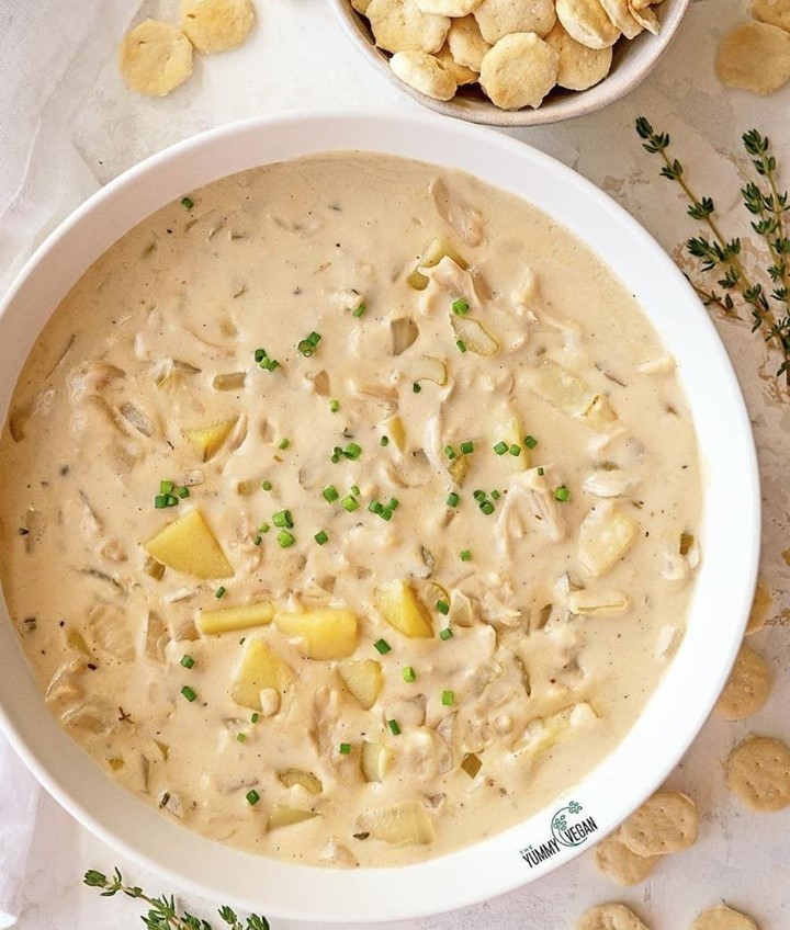 Vegan New England Clam Chowder