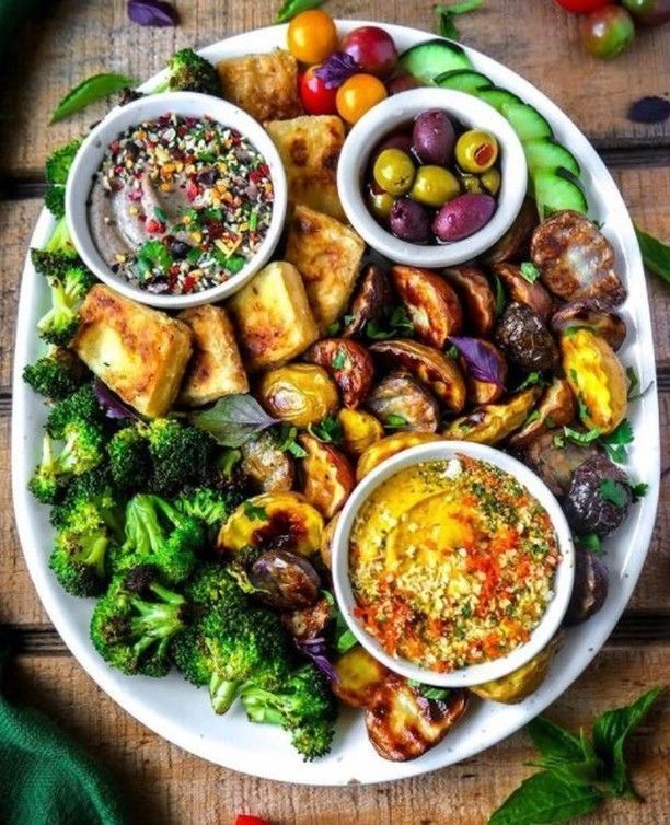 Vegan Chips and Dip Platter