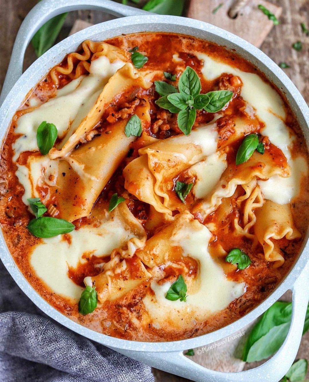 Creamy One Pot Lasagna