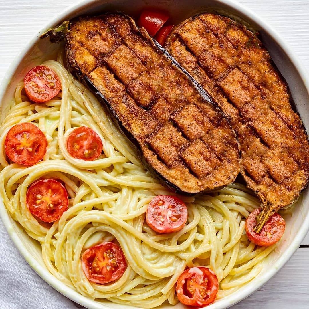 Crispy Pan-Fried Eggplant Steaks
