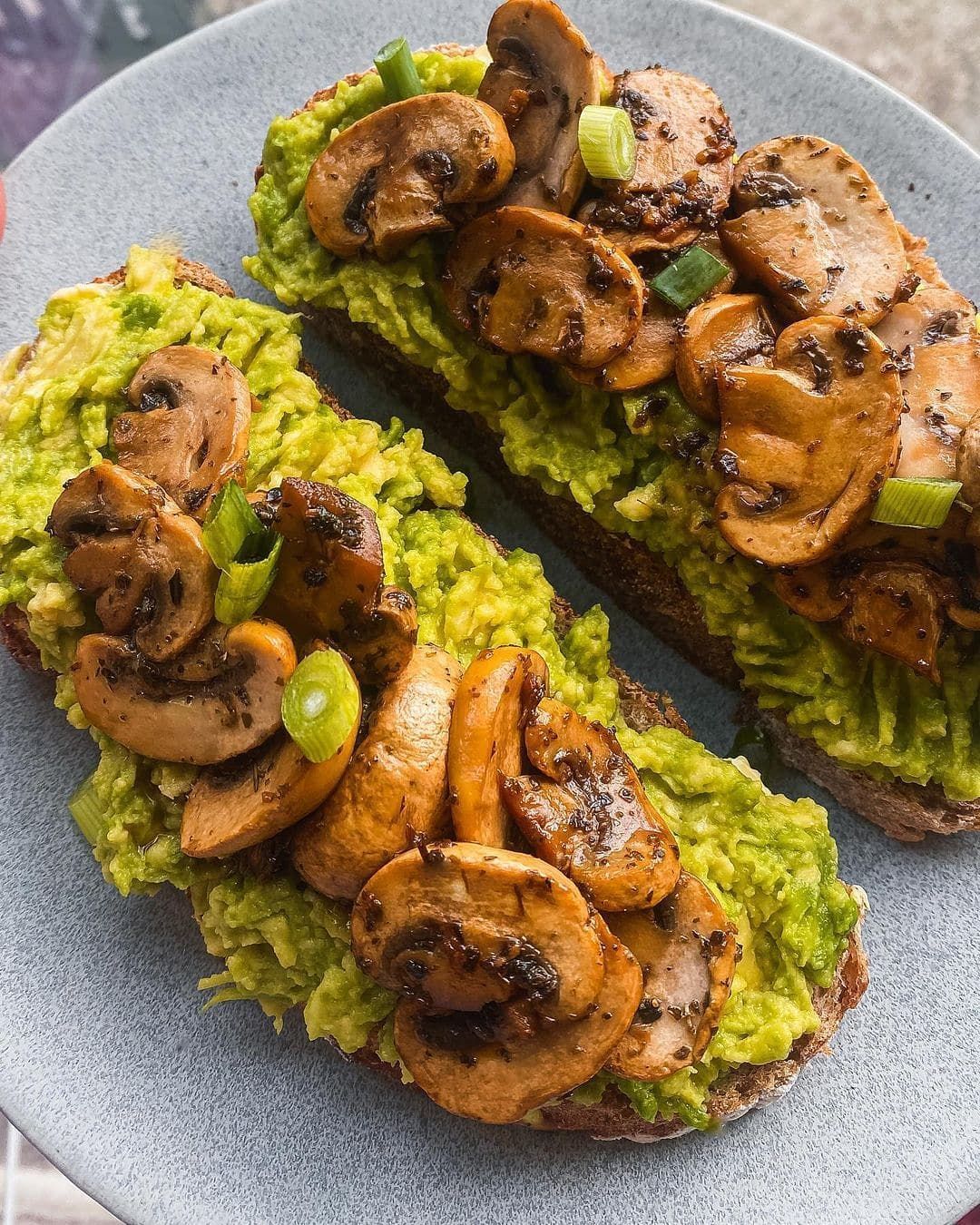 Tamari Mushrooms on Avocado Toast