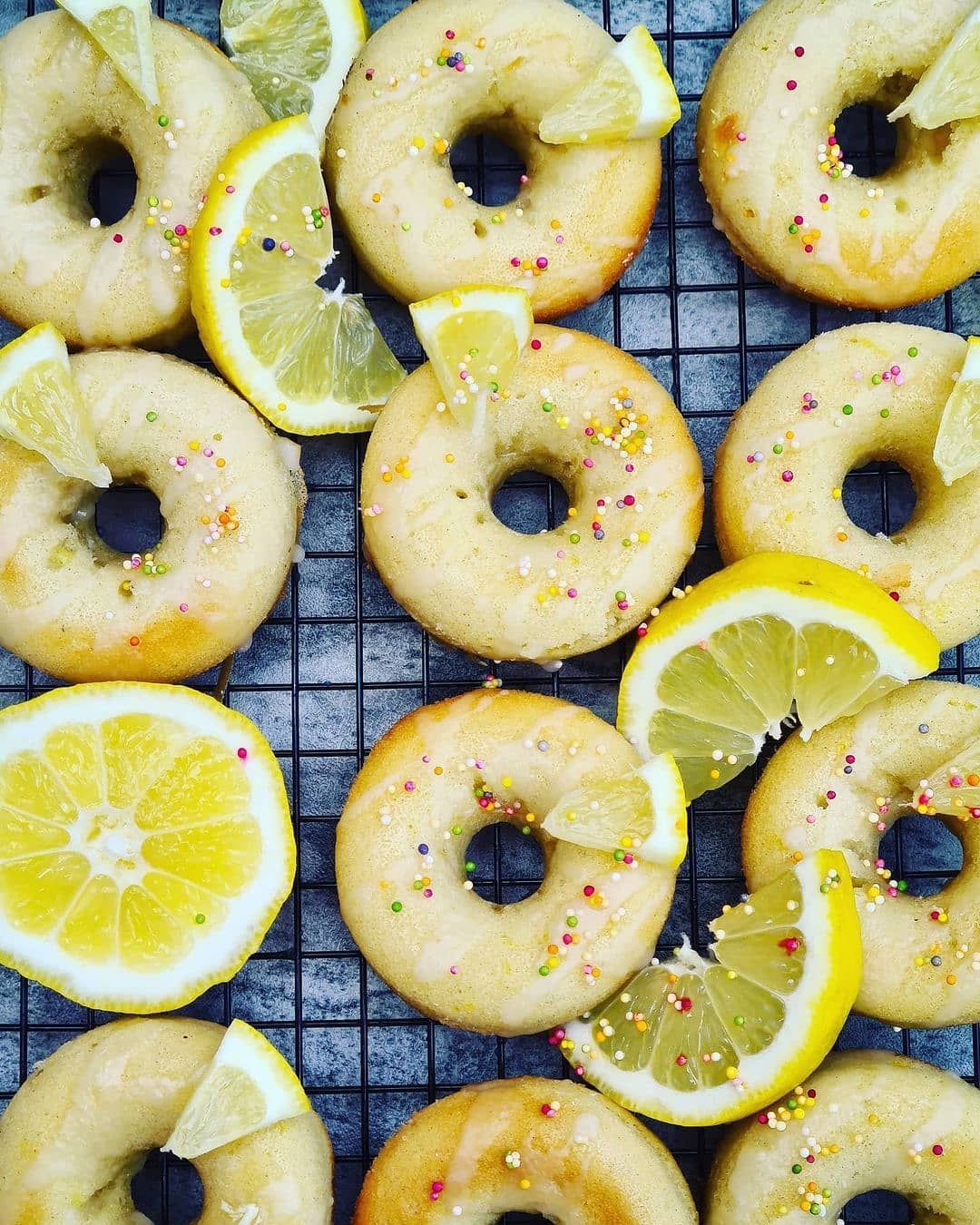 Light and Tender Vegan Lemon Donuts