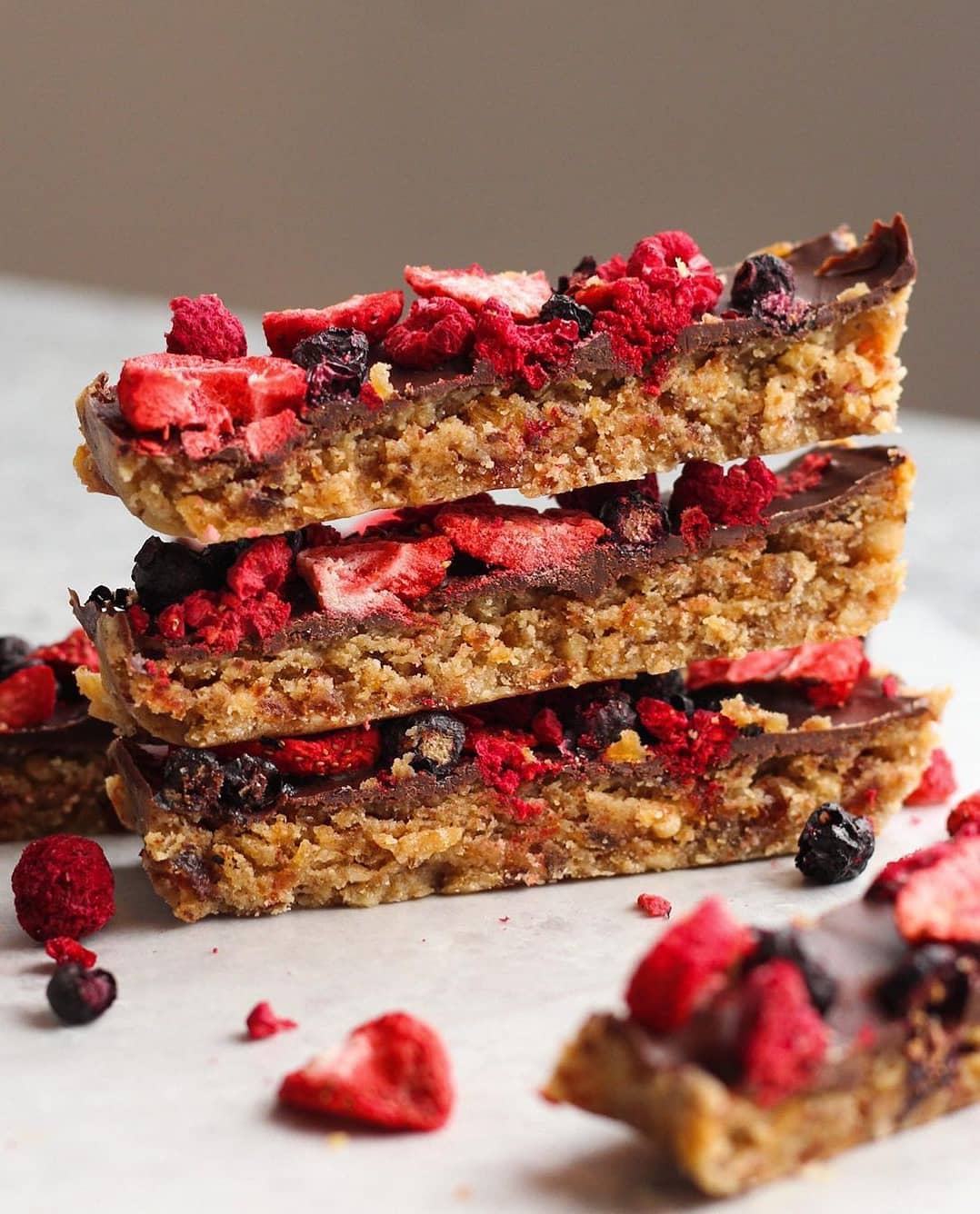 Berry Date Bars