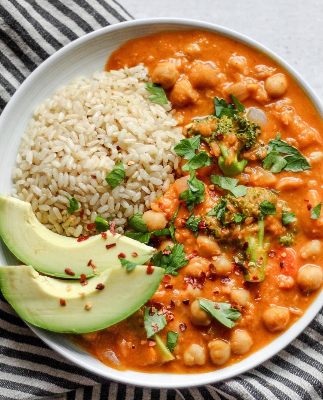 Vegan Red Pumpkin Lentil Curry