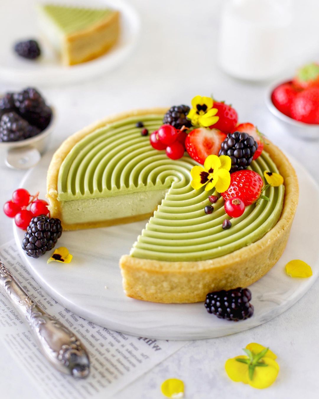 Terrific Tarts: the Mindful Matcha