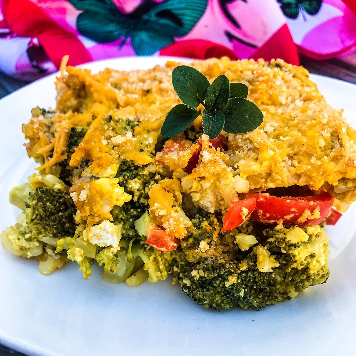 Vegan Loaded Vegetable Casserole