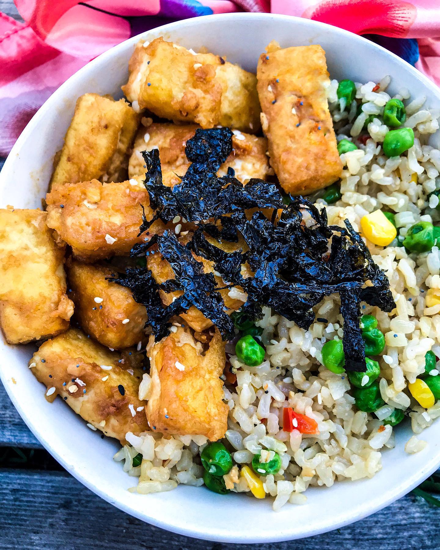 Easy Vegan Tofu Stir-Fry Bowl